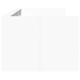 Berkfield Home Daybed with Drawers without Mattress White 75x190 cm Small Single - thumbnail 5