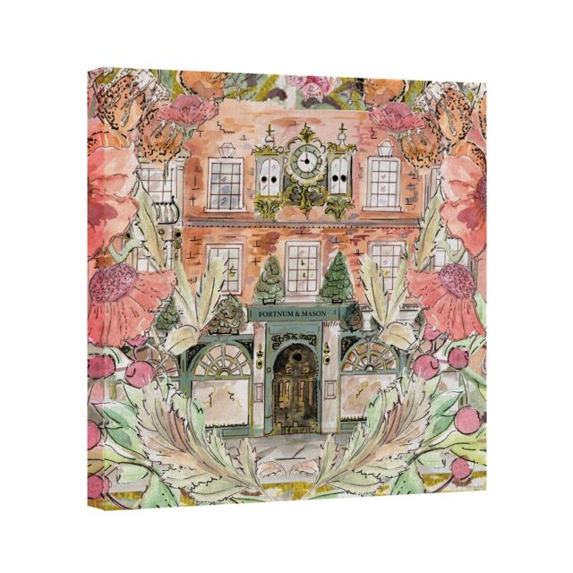 "Claire Louise Fortnums In Full Bloom Canvas Print - Size: W30"" x H30"""