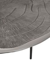 Orsina Silva Oak Effect Silver Top Coffee Table - thumbnail 3