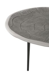 Orsina Silva Oak Effect Silver Top Coffee Table - thumbnail 5