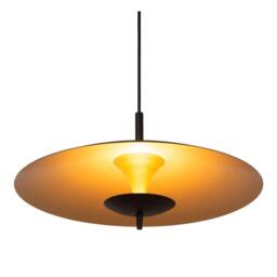 Netlighting Lucide VULCAN Pendant light 47 cm LED Dim. 1x9W 3000K Black - thumbnail 5