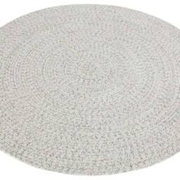THE RUGS Indoor Outdoor Trenzado Rug Polypropylene Bordered Plain Design in White - Size: 80 cm x 150 cm - thumbnail 9