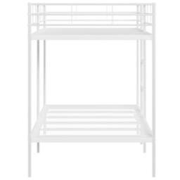 Berkfield Home Bunk Bed without Mattress White 100x200 cm Steel - thumbnail 6