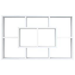 Berkfield Home Wall Shelf White 85x16x52.5 cm Engineered Wood - thumbnail 5