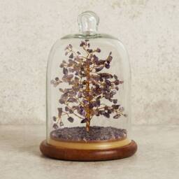 Serenity Gemstone Dome Tree Small - Amethyst in Purple - thumbnail 1