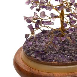 Serenity Gemstone Dome Tree Small - Amethyst in Purple - thumbnail 4