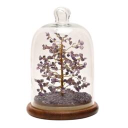 Serenity Gemstone Dome Tree Small - Amethyst in Purple - thumbnail 2