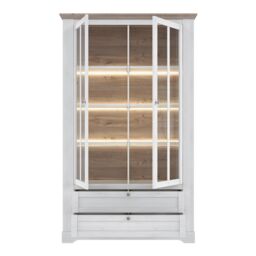 Furniture To Go Iloppa Display Cabinet in White - thumbnail 4