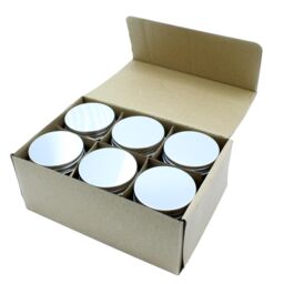 KDMD Unlabelled Aromatherapy Candle - Clear Thinking in White - thumbnail 3