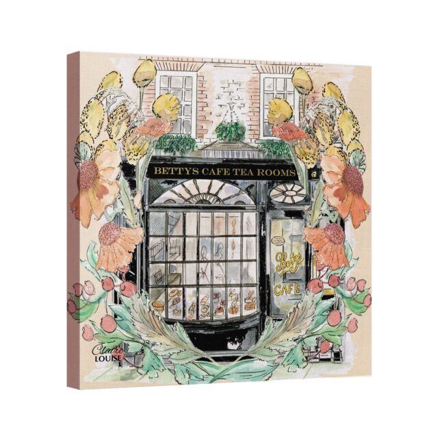 "Claire Louise Bettys In Full Bloom Canvas Print - Size: W30"" x H30"""