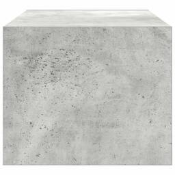 Berkfield Home TV Cabinet Concrete Grey 60x31x25.5 cm Engineered Wood - thumbnail 7
