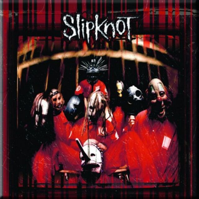 Slipknot Neighbourhood Fridge Magnet in Black - image 1