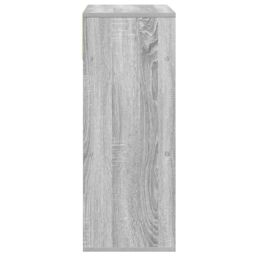 Berkfield Home Book Cabinet Grey Sonoma 66x31x80 cm Engineered Wood - Size: 66 x 31 x 80 cm - thumbnail 5