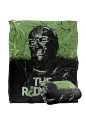 Batman The (2022) Blanket, The Riddler Silky Touch Super Soft Throw Blanket 152x127 cm in White - thumbnail 2