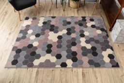 RugsX Heos Rug in Grey - Size: 190 cm x 270 cm - thumbnail 5