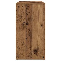 Berkfield Home Sideboard Old wood Solid reclaimed wood 120 x 36 x 69 cm in Brown - thumbnail 7
