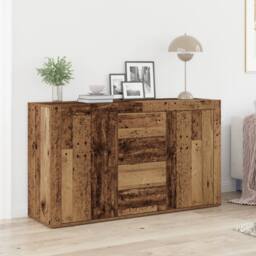 Berkfield Home Sideboard Old wood Solid reclaimed wood 120 x 36 x 69 cm in Brown