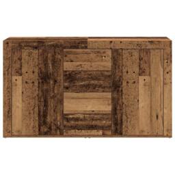 Berkfield Home Sideboard Old wood Solid reclaimed wood 120 x 36 x 69 cm in Brown - thumbnail 6