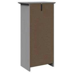 Berkfield Home Bathroom Cabinet BODO Grey 44x30x90 cm - Size: 44 x 30 x 90 cm - thumbnail 6