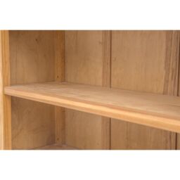 Cabinet Bits Bookcase with plinth 90x90x30cm in Light Brown - Size: 90 x 90 x 30 cm - thumbnail 6