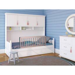 Safetots Wooden Bed Rail in Natural - Size: 38 cm x 140 cm - thumbnail 2