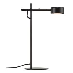 Nordlux Modern Indoor Table Lamp Black Metal Solar Intergrated LED Sensor 3-Level Dimming -, IP20 - thumbnail 1