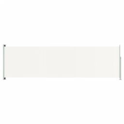 Berkfield Home Patio Retractable Side Awning 180x600 cm Cream in Beige - thumbnail 2