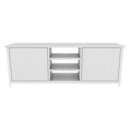 Decorotika Otis TV Stand, TV Unit for TV's up to 63 inch in White - thumbnail 4