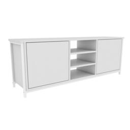 Decorotika Otis TV Stand, TV Unit for TV's up to 63 inch in White - thumbnail 5