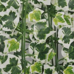 Berkfield Home 2 pcs Artificial Ivy Bush 90 cm Variegated in Green - thumbnail 2