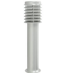 Berkfield Home Outdoor Floor Lamps with Outlet 3pcs Silver 60 cm Stainless Steel - thumbnail 4