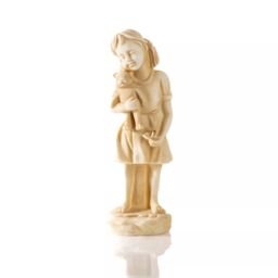 Marco Paul Set of Kids Garden Resin Ornaments in Grey - thumbnail 5