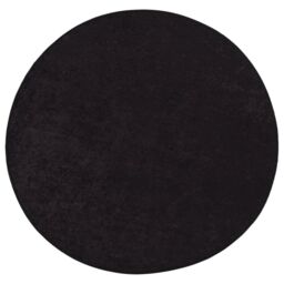 Berkfield Home Rug Washable 120 cm Anthracite Anti Slip in Black - Size: 100 cm diameter - thumbnail 1