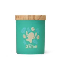 Disney Stitch Scented Candle - Palm Leaf & Malay Apple Home Fragrance in Teal - Size: Medium - thumbnail 4