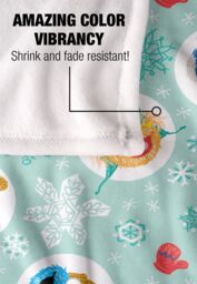 Sesame Street Festive Heads Pattern Silky Touch Super Soft Throw Blanket 152 X 127 cm in White - thumbnail 4