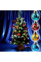 Harry Potter Christmas Tree with Baubles Xmas Décor Decoration in Green - thumbnail 5