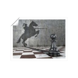"Warren Reed - Designer Hidden Potential - Knight Unframed Art Print - Size: W12"" x H16""" - thumbnail 1