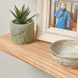 Off the Grain Solid Oak Wall-Mounted Floating Shelves - 2 Pack - 50cm in Light Oak - Size: 50 cm x 15 cm - thumbnail 5