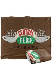 Warner Brothers Friends Silky Touch Super Soft Throw Blanket 152x127cm in White - Size: 152x127 cm - thumbnail 2