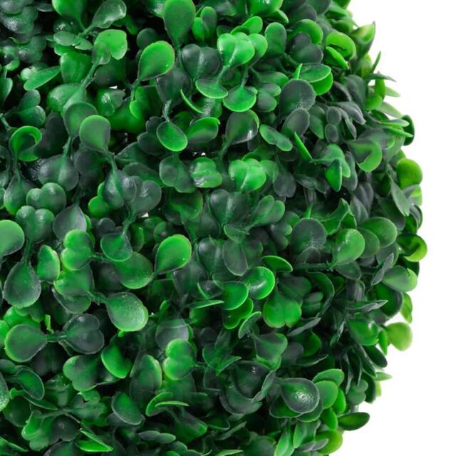 Berkfield Home Lush Artificial Boxwood Plant with Pot Ball Shaped Green 90 cm - image 1
