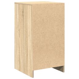 Berkfield Home Sideboard Sonoma Oak 40x41x75 cm Engineered Wood in Beige - Size: 40 x 41 x 75 cm - thumbnail 6