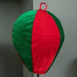 Samuel Alexander 80cm Red & Green Santa's Hot Air Balloon Hanging Decoration - thumbnail 4