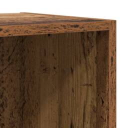 Berkfield Home TV Cabinet Set with Shelf with Storage 6 pcs Old Wood Engineered Wood in Brown - thumbnail 8