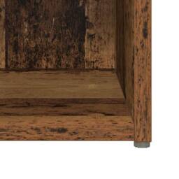 Berkfield Home TV Cabinet Set with Shelf with Storage 6 pcs Old Wood Engineered Wood in Brown - thumbnail 7