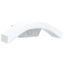 Berkfield Home Outdoor LED Wall Lights with Sensors 2pcs White Die-cast Aluminium - thumbnail 5