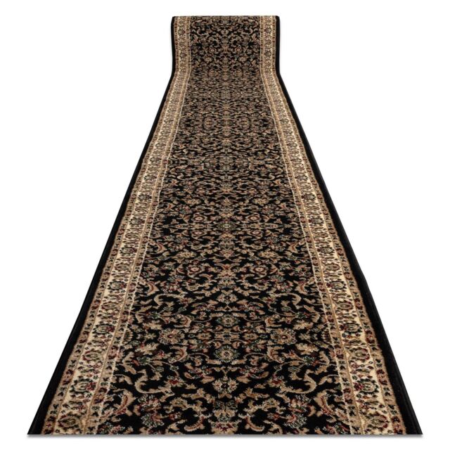 RugsX Heat-Set Royal Runner in Black - Size: 150 cm x 180 cm - image 1