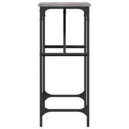 Berkfield Home Console Table Grey Sonoma 75x32x75 cm Engineered Wood - Size: 75 x 32 x 75 cm - thumbnail 5