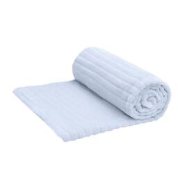 Eldo Soft Fleece Blanket, Lightweight Crease-Resistant Polyester Flannel in Grey - Size: 127 cm x 152 cm - thumbnail 1