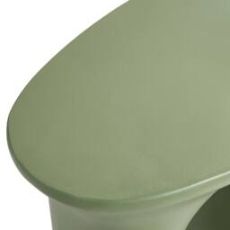 Wyld and Coco Accent Green Magnesium Oxide Fibreglass Side Table 42 x 28 cm - thumbnail 5