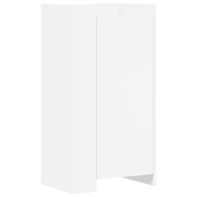 Berkfield Home Shoe Cabinet White 52x37.5x100 cm Engineered Wood - image 1